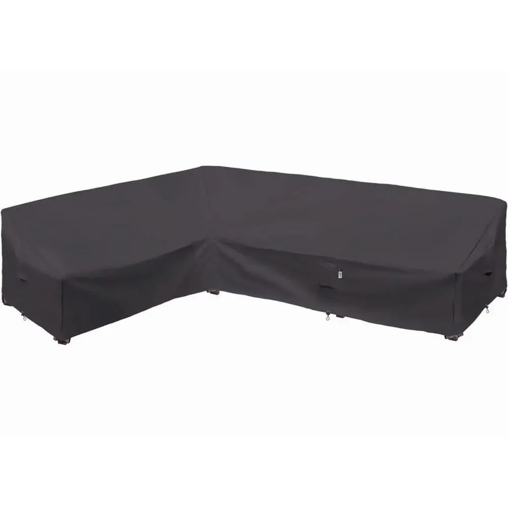 Flexiyard - Heavy Duty Outside Sectional Sofa (Storm Grey, L-Shaped-Left Facing-